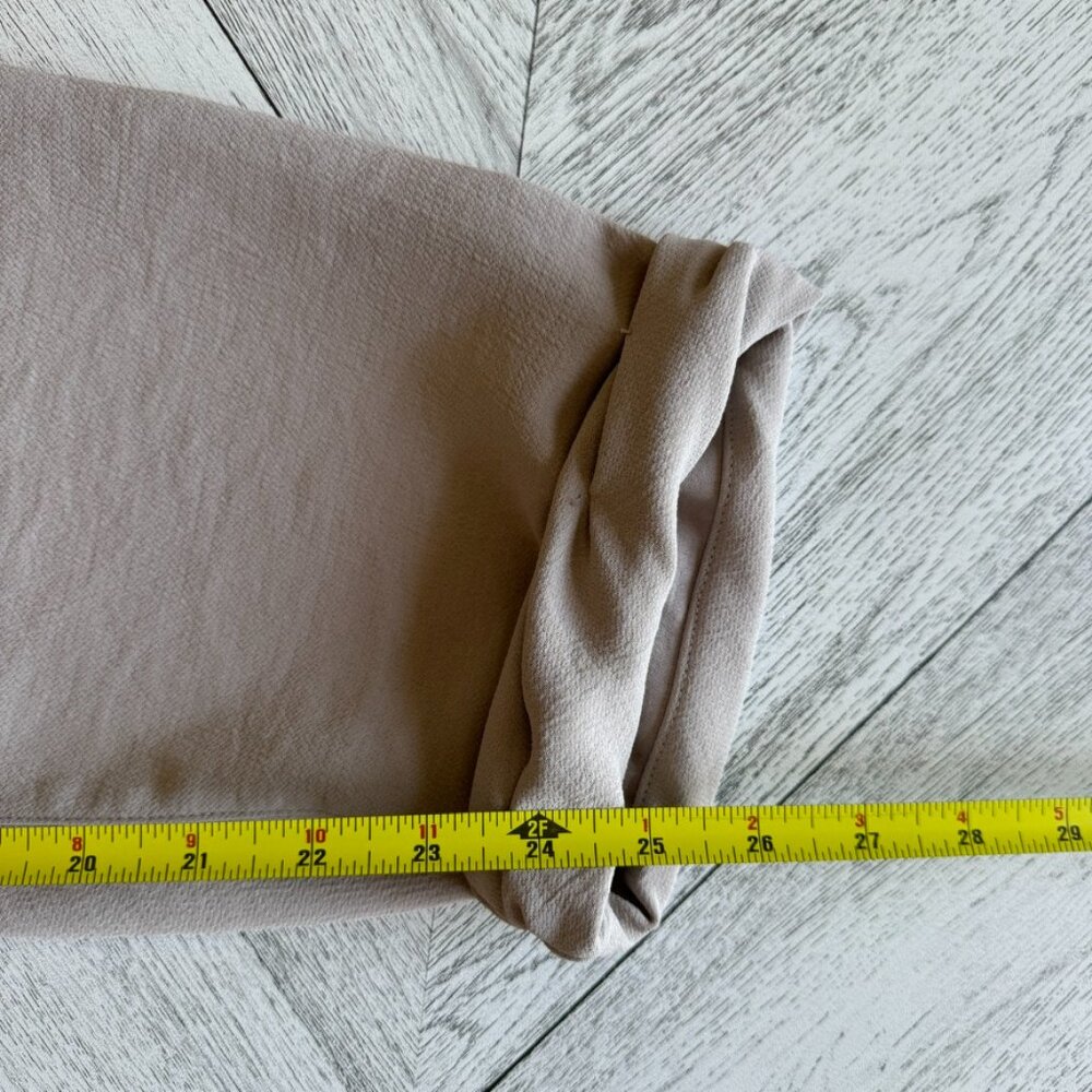 Aritzia | Wilfred Allant Pant in Taupe Grey - Size 12 - Picture 11 of 11